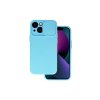 Apple iPhone 11, (6.1), Camshield Soft szilikon hátlaptok, világos kék