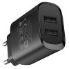 borofone bn2 toltoadapter 2xusb 2 1 A micro USB kabel fekete 3