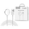 Hoco mágneses, wireless, vezeték nélküli töltő Apple Watch 1/2/3/4/5/6/7/SE-hez (CW16) fehér