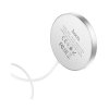 hoco magsafe magneses vezetek nelkuli tolto apple iphone 15w cw30 ezust 1