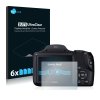 Canon PowerShot SX530 HS típusú fényképezőhöz 6db-os Savvies SU75 kijelzőfólia
