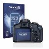 Canon EOS 2000D típusú fényképezőhöz 6db-os Savvies SU75 kijelzőfólia