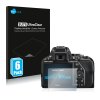 Nikon D3500 típusú fényképezőhöz 6db-os Savvies SU75 kijelzőfólia