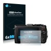 Olympus Stylus Tough TG-3 típusú fényképezőhöz 6db-os Savvies SU75 kijelzőfólia
