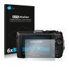 Olympus Tough TG-4 típusú fényképezőhöz 6db-os Savvies SU75 kijelzőfólia