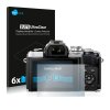 Olympus OM-D E-M10 Mark III típusú fényképezőhöz 6db-os Savvies SU75 kijelzőfólia