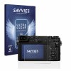 Panasonic Lumix DC-GX9 típusú fényképezőhöz 6db-os Savvies SU75 kijelzőfólia