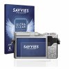Panasonic Lumix DC-GX880 típusú fényképezőhöz 6db-os Savvies SU75 kijelzőfólia