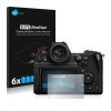 Panasonic Lumix DC-S1H típusú fényképezőhöz 6db-os Savvies SU75 kijelzőfólia
