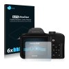 Samsung WB1100F típusú fényképezőhöz 6db-os Savvies SU75 kijelzőfólia