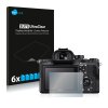 Sony Alpha 7S II típusú fényképezőhöz 6db-os Savvies SU75 kijelzőfólia