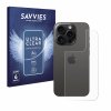 Apple iPhone 15 Pro (Hátlapi) típusú telefonhoz 6db-os Savvies SU75 kijelzőfólia
