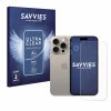 Apple iPhone 15 Pro (Előlapi + Kamera) típusú telefonhoz 6db-os Savvies SU75 kijelzőfólia