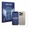 Apple iPhone 15 Pro Max (Előlapi + Hátlapi) típusú telefonhoz 6db-os Savvies SU75 kijelzőfólia