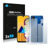 Samsung Galaxy M31 (Előlapi + Hátlapi) típusú telefonhoz 6db-os Savvies SU75 kijelzőfólia