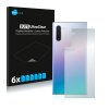 Samsung Galaxy Note 10 (Hátlapi) típusú telefonhoz 6db-os Savvies SU75 kijelzőfólia