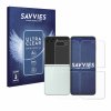 Samsung Galaxy Z Flip 5 (Előlapi + Hátlapi) típusú telefonhoz 6db-os Savvies SU75 kijelzőfólia