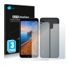Xiaomi Redmi 7A (Előlapi + Hátlapi) típusú telefonhoz 6db-os Savvies SU75 kijelzőfólia