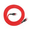 baseus cafule type c type c kabel 60w 3a 1m piros 1