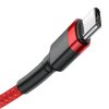 baseus cafule type c type c kabel 60w 3a 1m piros 2