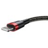 baseus cafule 1,5a 2meter usb ligthning kabel CALKLF C19 fekete 3