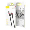 baseus cafule 1,5a 2meter usb ligthning kabel CALKLF C09 piros 6
