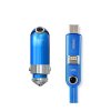 Remax Minion Gru szivargyújtós töltő (USB + Type-C és iPhone lightning) RCC-211, kék