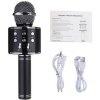 Bluetooth karaoke hangszoro mikrofon ws 858 fekete 3