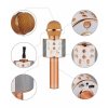 Bluetooth karaoke hangszoro mikrofon ws 858 arany 2
