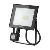 Rebel kültéri LED reflektor mozgásérzékelővel és alkonykapcsolóval | 24 x 2835 SMD LED | 20W | 3000K | 230V | IP44 (URZ3491)