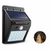 Napelemes solar fali lámpa mozgásérzékelővel, 20db LED-del
