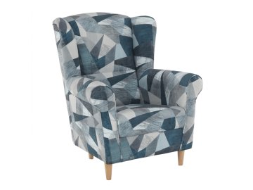 kreslo usiak latka sivomodra charlot oprava