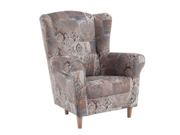 kreslo usiak latka vintaqe hneda charlot 01