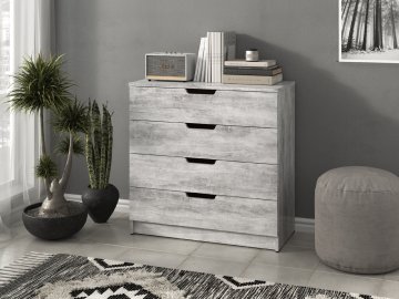 Komoda K-4 EKO (Barva antracit)