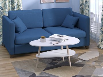 Konferenční stolek MERKURY (Barva bílá)