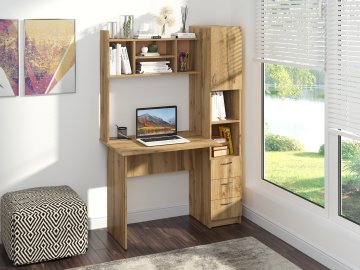 Psací stůl OKSFORD (Barva antracit)