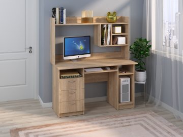 PC stůl OSKAR PLUS (Barva antracit)