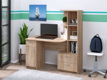 Psací stůl FAVORIT (Barva antracit)