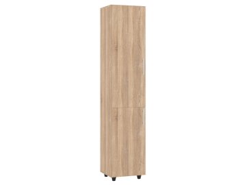 Regál P-02 policový s dvířky (Barva antracit)