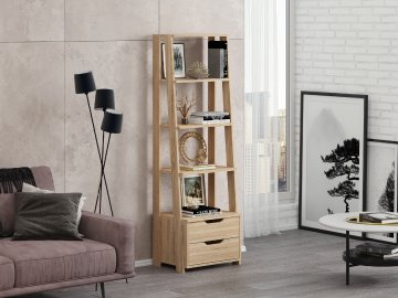 Policový regál POL-16 se zásuvkami (Barva antracit)