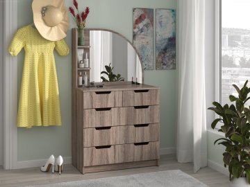 Toaletní stolek DRESS-05 (Barva antracit)