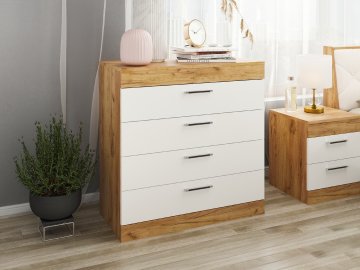 Komoda-4 "MONIKA" (Barva antracit)