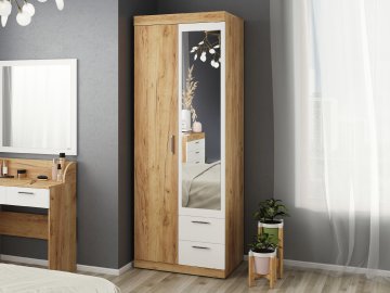 Šatní skříň II "MONIKA" (Barva antracit)