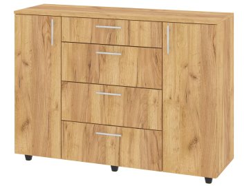 Komoda-2+4 "MILANA" (Barva antracit)