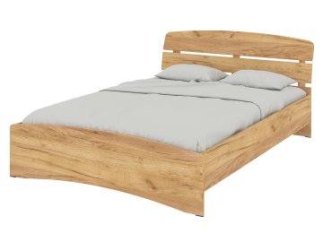 Postel, 140 x 200 cm "MILANA" (Barva antracit)