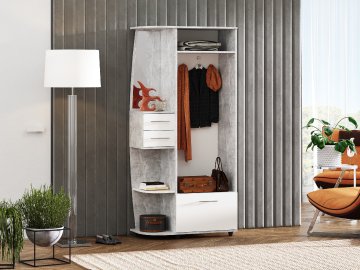 Předsíňová stěna BRIGANTINA (Barva antracit)