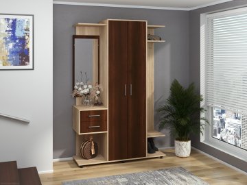 Předsíňová stěna VIOLA (Barva antracit)