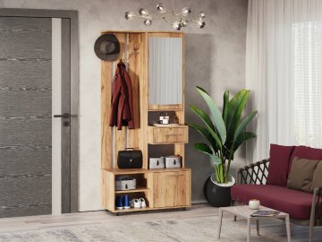 Předsíňová stěna LIRA (Barva antracit)