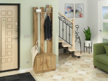 Předsíňová stěna SMART (Barva antracit)