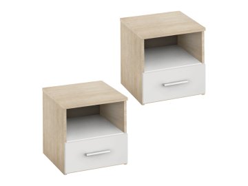 gabriela nocny stolik dub sonoma biela 2